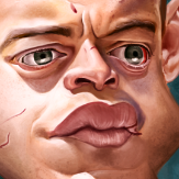 Album name with Caricature
